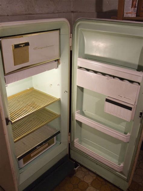 1950 fridge - A refrigerator death is death by suffocation in a refrigerator or other air-tight appliance. Because, by design, such appliances are air-tight when closed, a person entrapped inside will have a low supply of oxygen. Early refrigerators could only be opened from the outside, making accidental entrapment a possibility, particularly of children ... 